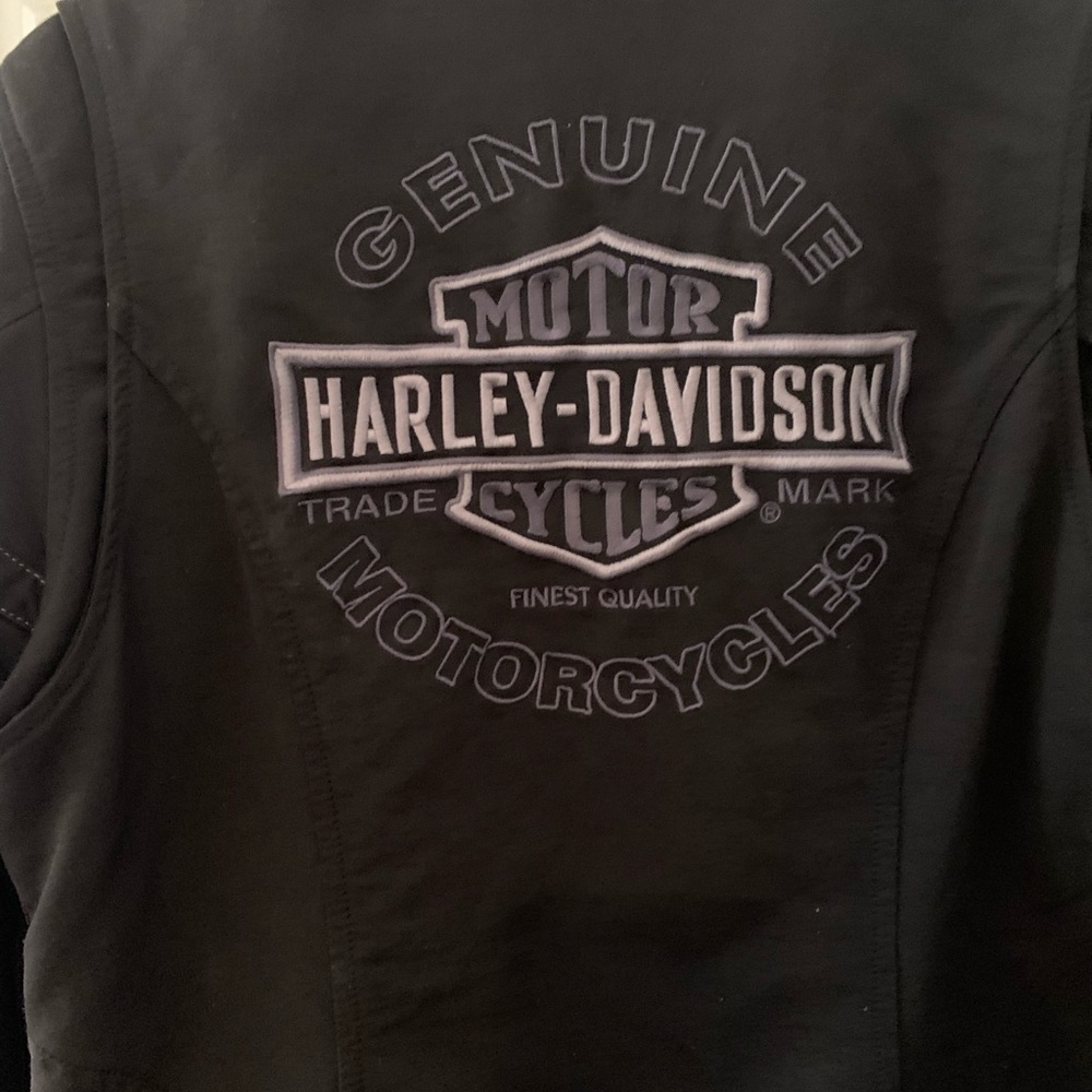 Womens Harley Davidson Motorcycle Jacket🏍️🏍️🏍️🏍️ - Picture 4 of 8